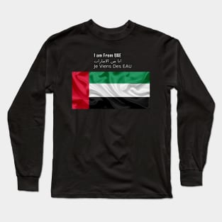 I am From UAE Long Sleeve T-Shirt